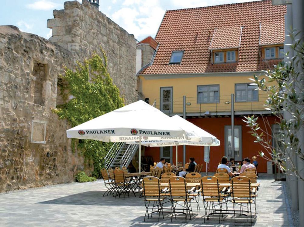 Отель Muehlhaeuser Hof Und Stadtmauer Мюльхаузен Экстерьер фото