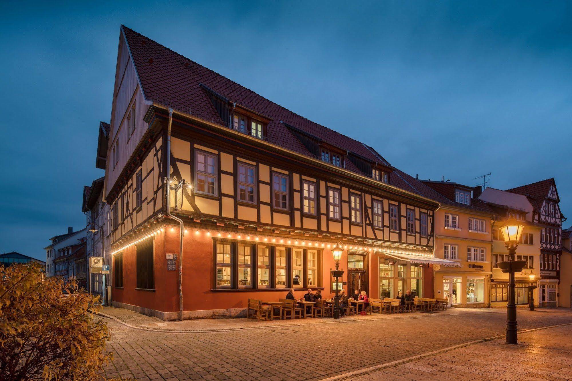 Отель Muehlhaeuser Hof Und Stadtmauer Мюльхаузен Экстерьер фото